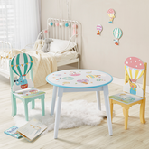 Fantasy Fields Hot Air Balloon Play Table w Chairs